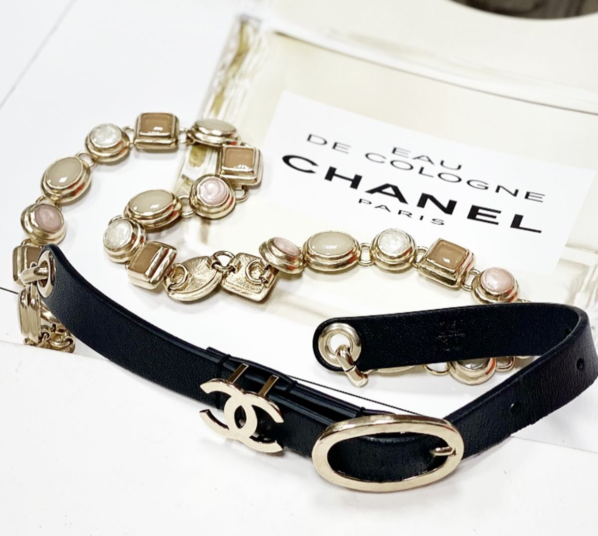 Пояс / камни / Chanel размер 75/30 цена 61 540 руб 