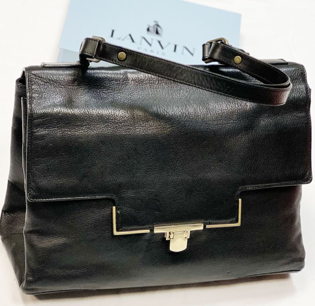 Сумка Lanvin размер 35/30 цена 15 385 руб 