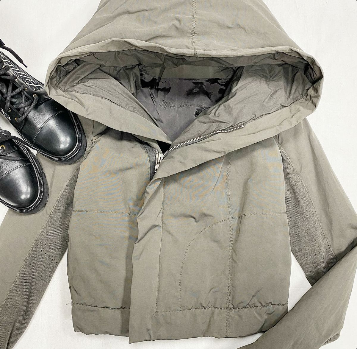 Куртка Rick Owens размер 44 цена 46 155 руб Ботинки Balmain размер 40 цена 23 078 руб