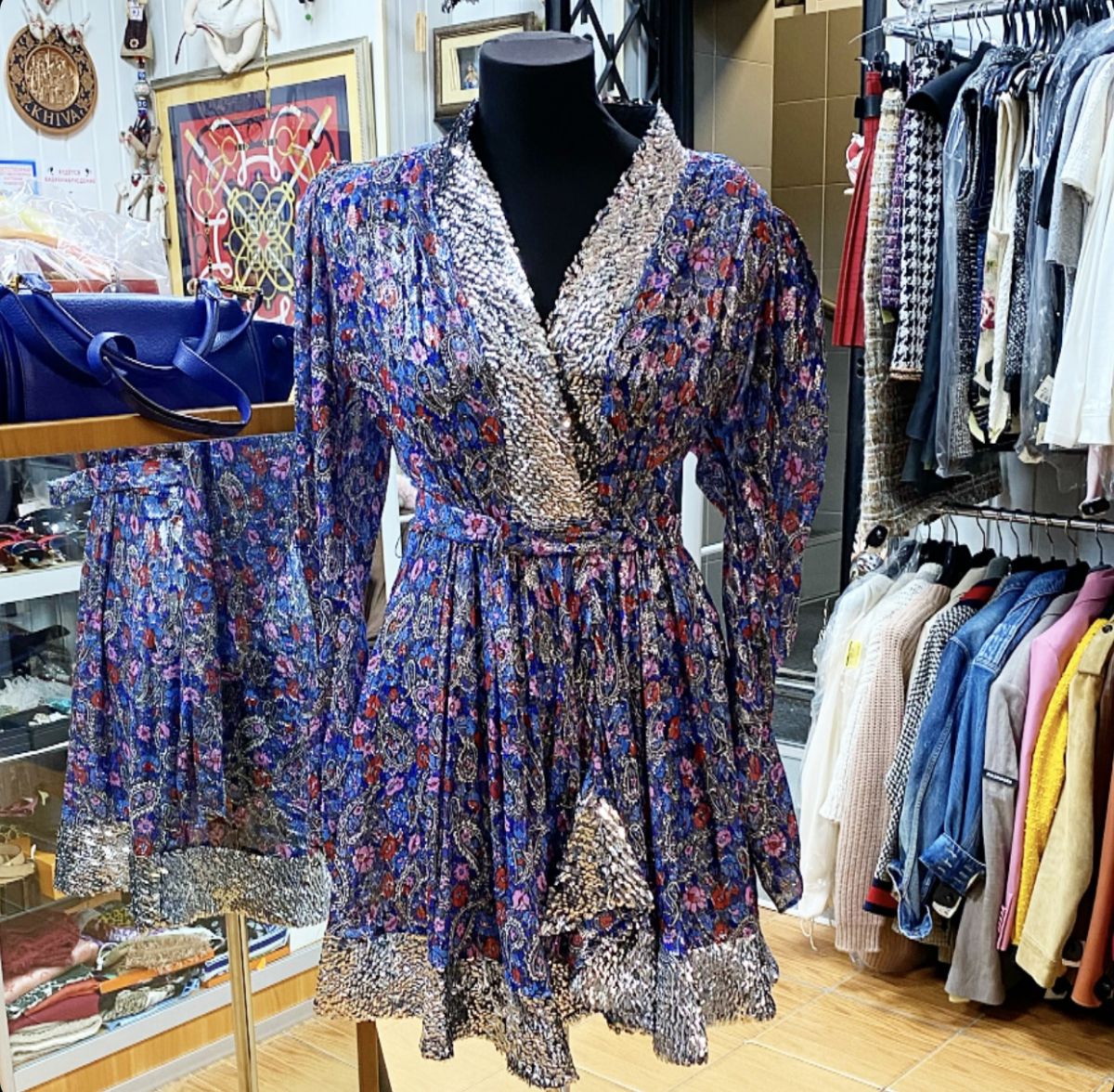 Платье / отделка пайетки / Isabel Marant размер 40 цена 46 155 руб 