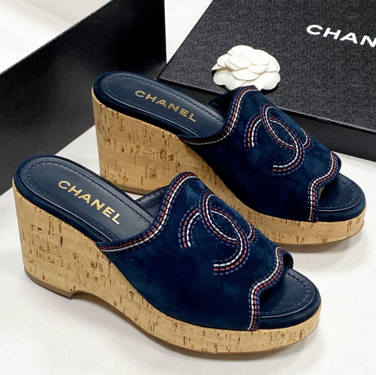 Сабо Chanel размер 37 цена 29 745 руб/ в коробке/ 
