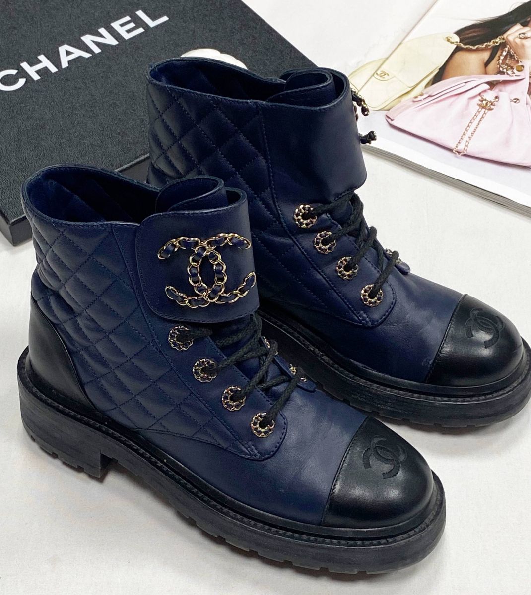 Ботинки Chanel размер 37 цена 46 965 руб
