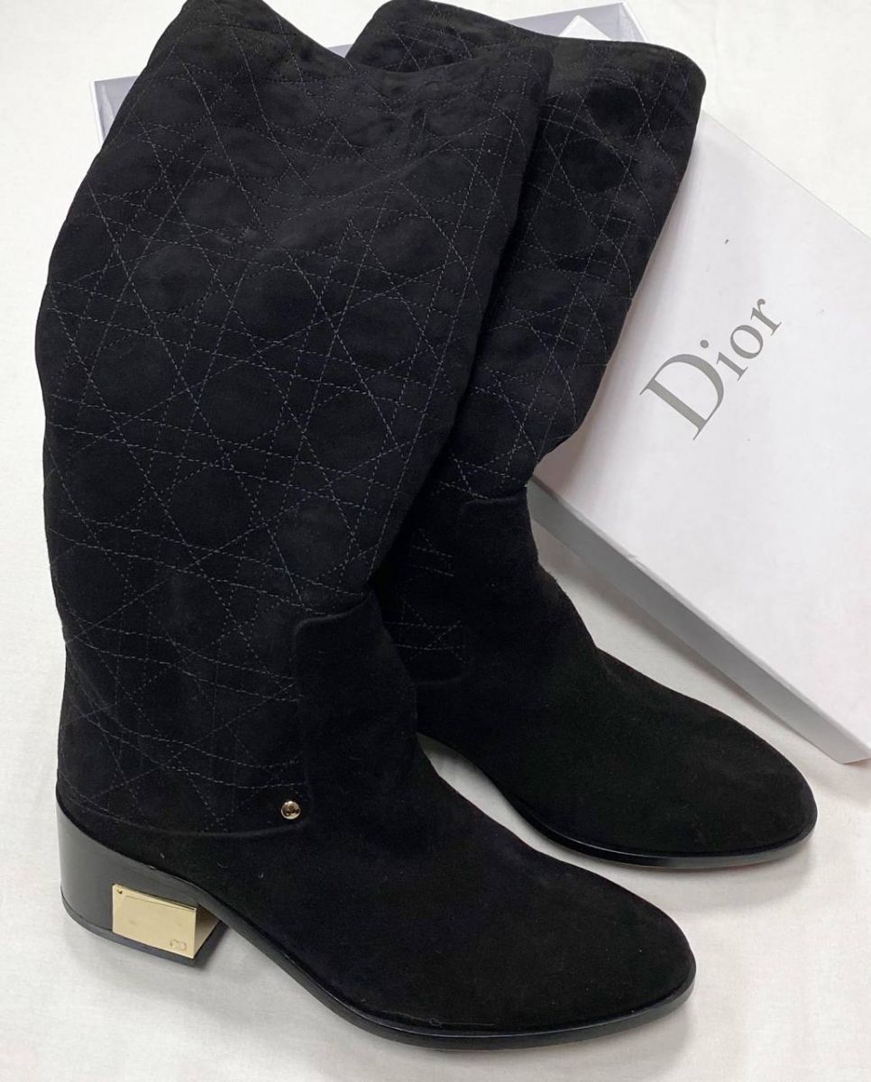 Сапоги / на меху / Christian Dior размер 37.5 цена 46 965 руб / новые /