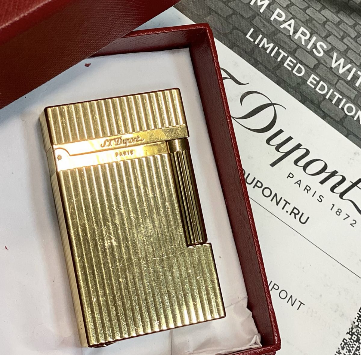 Зажигалка DuPont цена 30 770 руб 