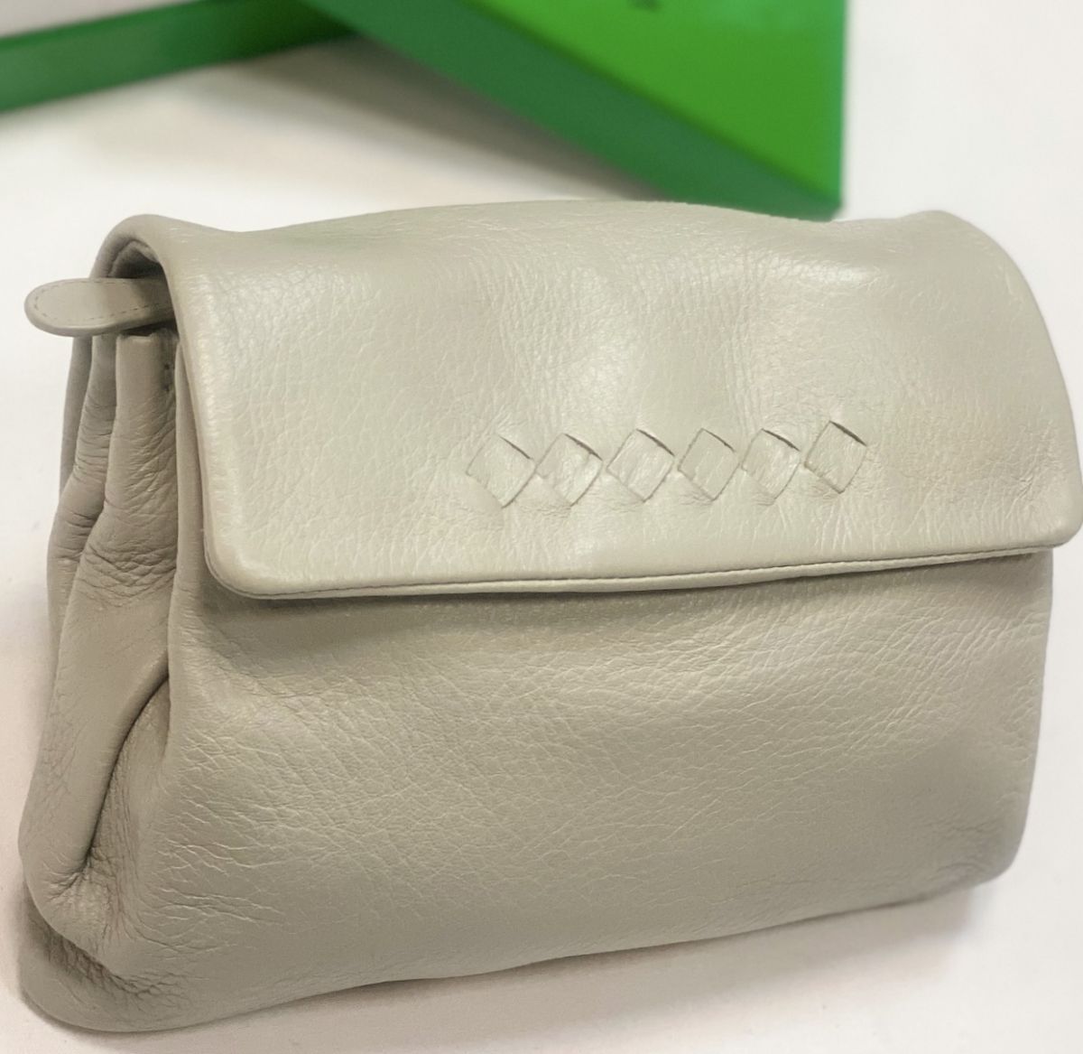 Клатч Bottega Veneta размер 20/15 цена 30 770 руб 