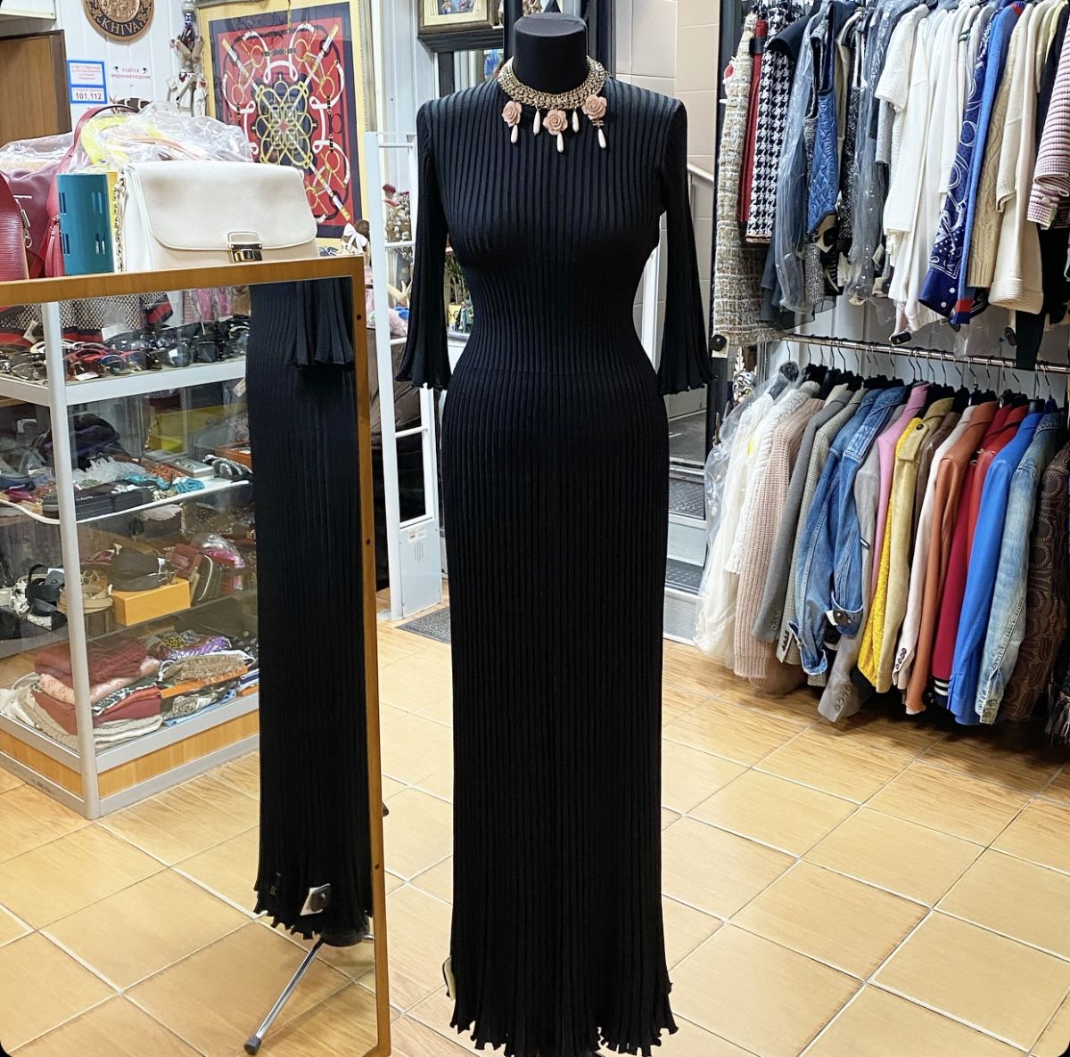 Платье Bottega Veneta размер 40 цена 53 847 руб 