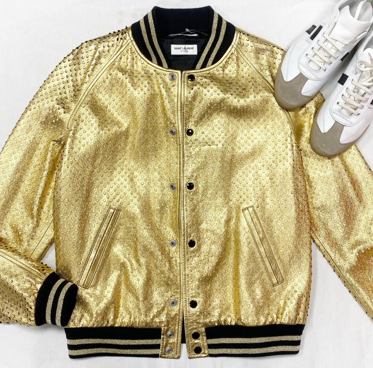 #mechtamen Бомбер / кожа / Saint Laurent размер 52 цена 78 275 руб