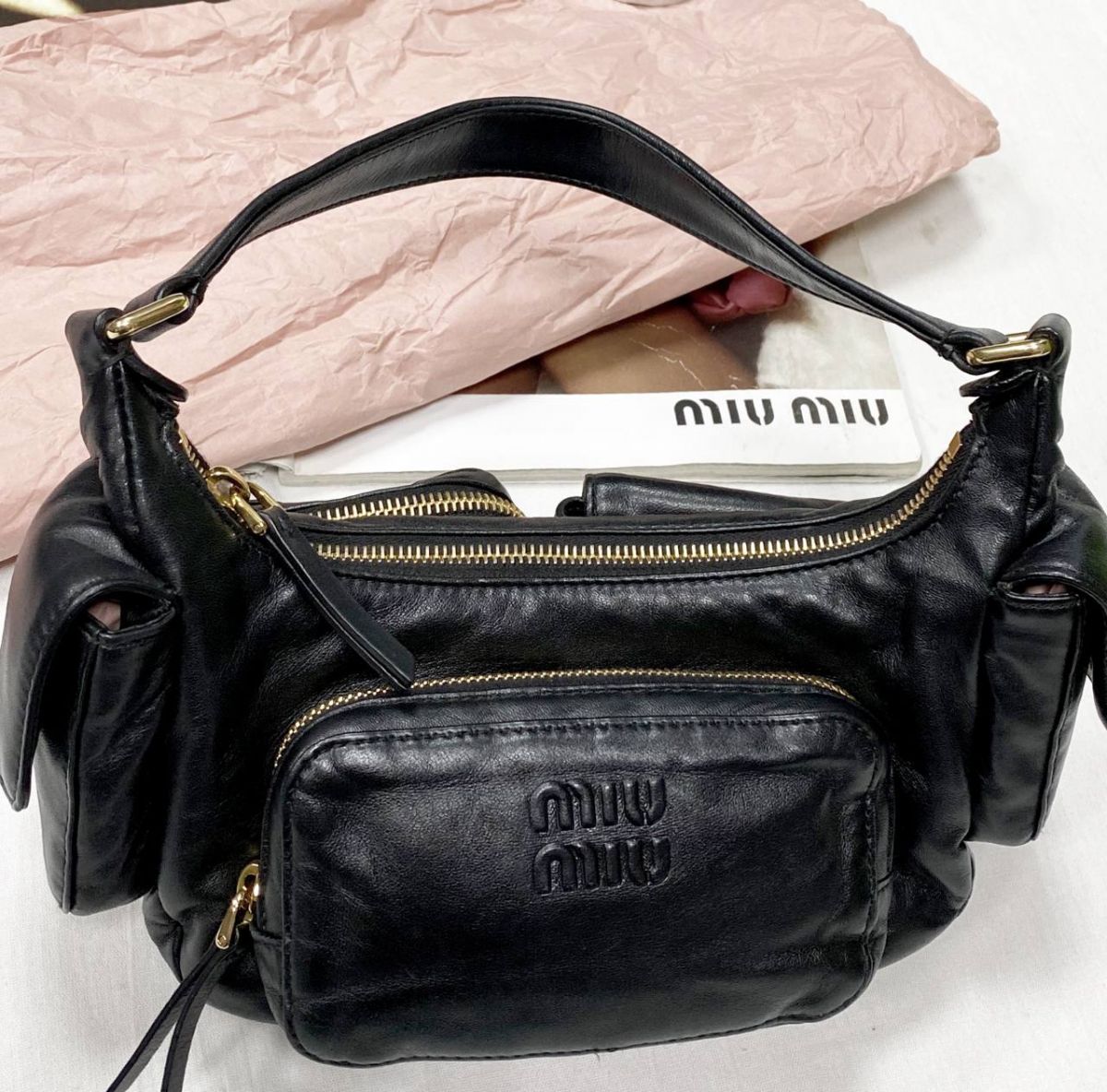 Сумка Miu Miu размер 20/12 цена 203 515 руб