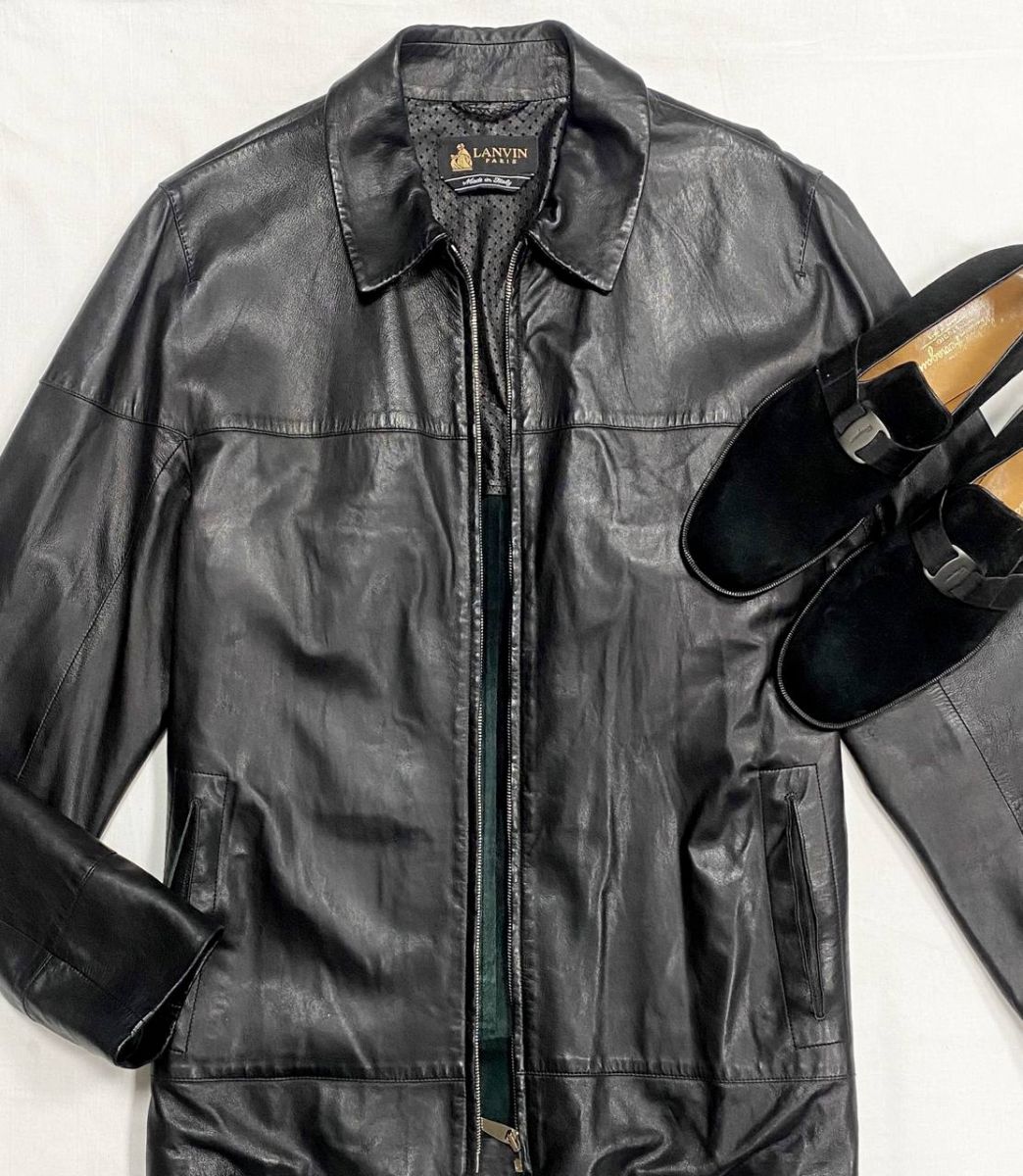 #mechtamen Куртка /кожа/ Lanvin размер 50 цена 31 310 руб
Ботинки Salvatore Ferragamo размер 45 цена 23 483 руб