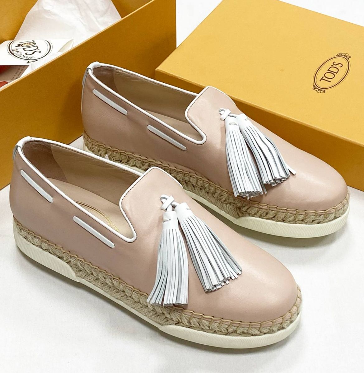 Эспадрильи Tod’s размер 37.5 цена 15 655 руб 