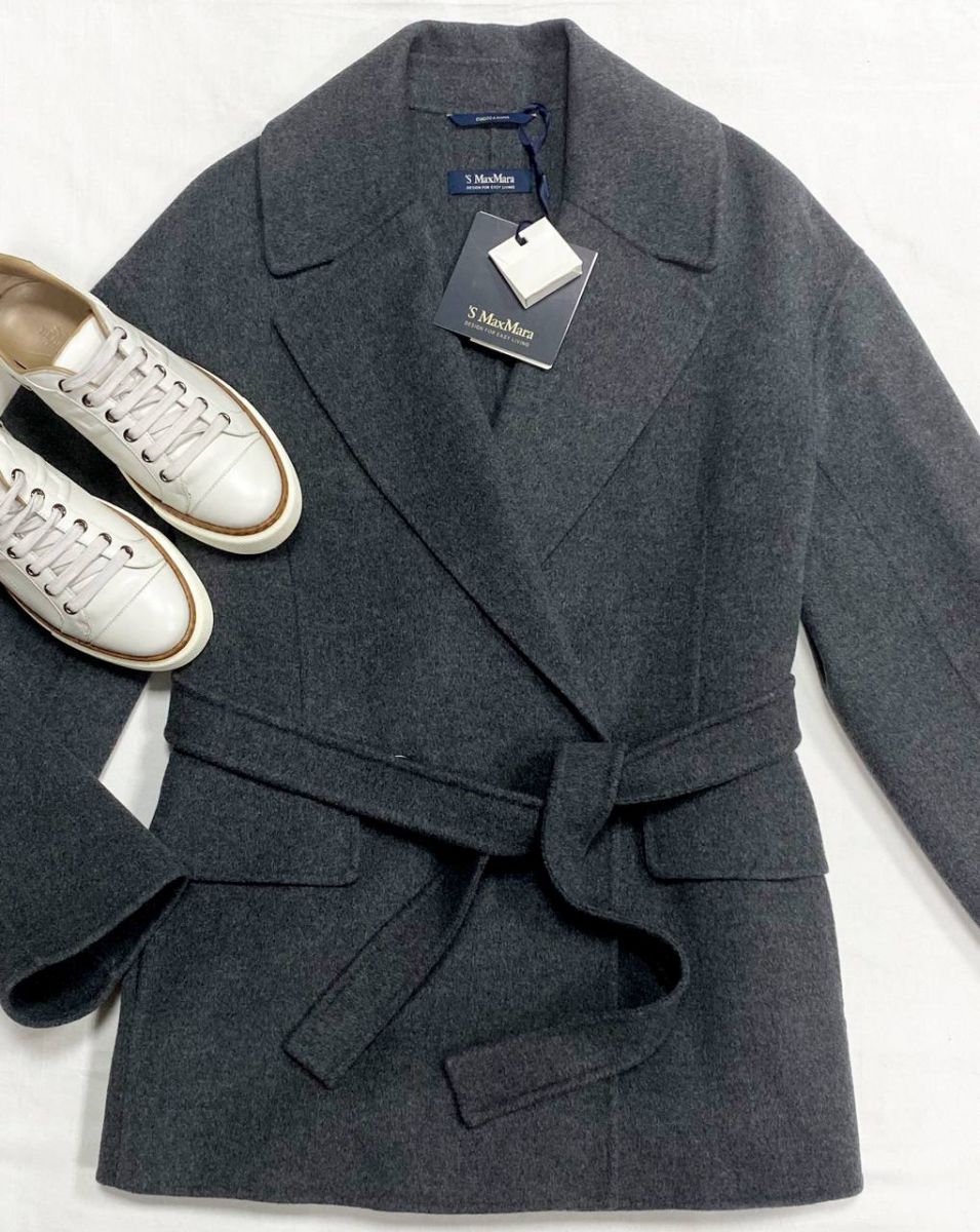 Полупальто S Max Mara размер 40 цена 54 793 руб/ с биркой/