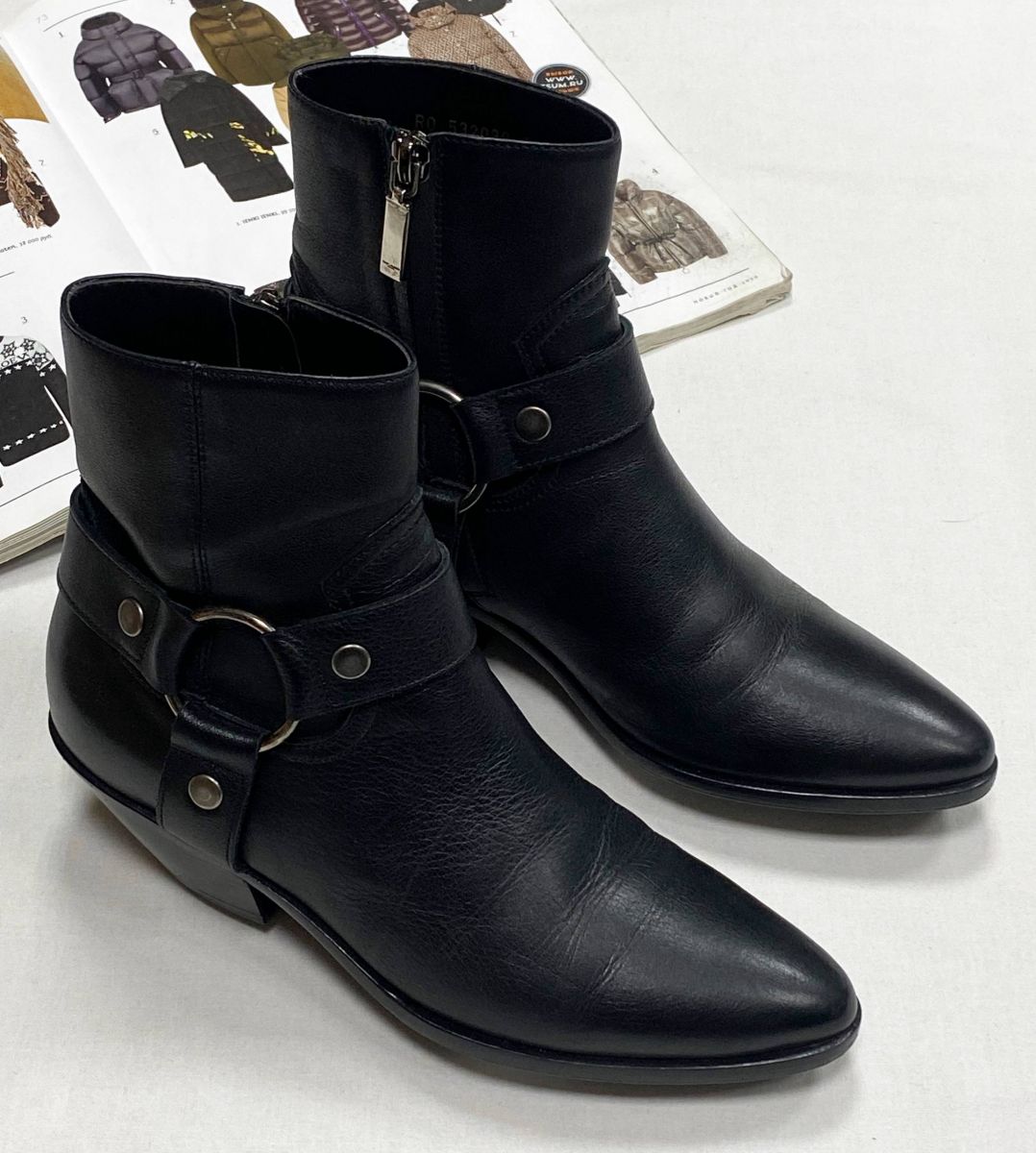 Ботинки Saint Laurent размер 36 цена 15 655 руб