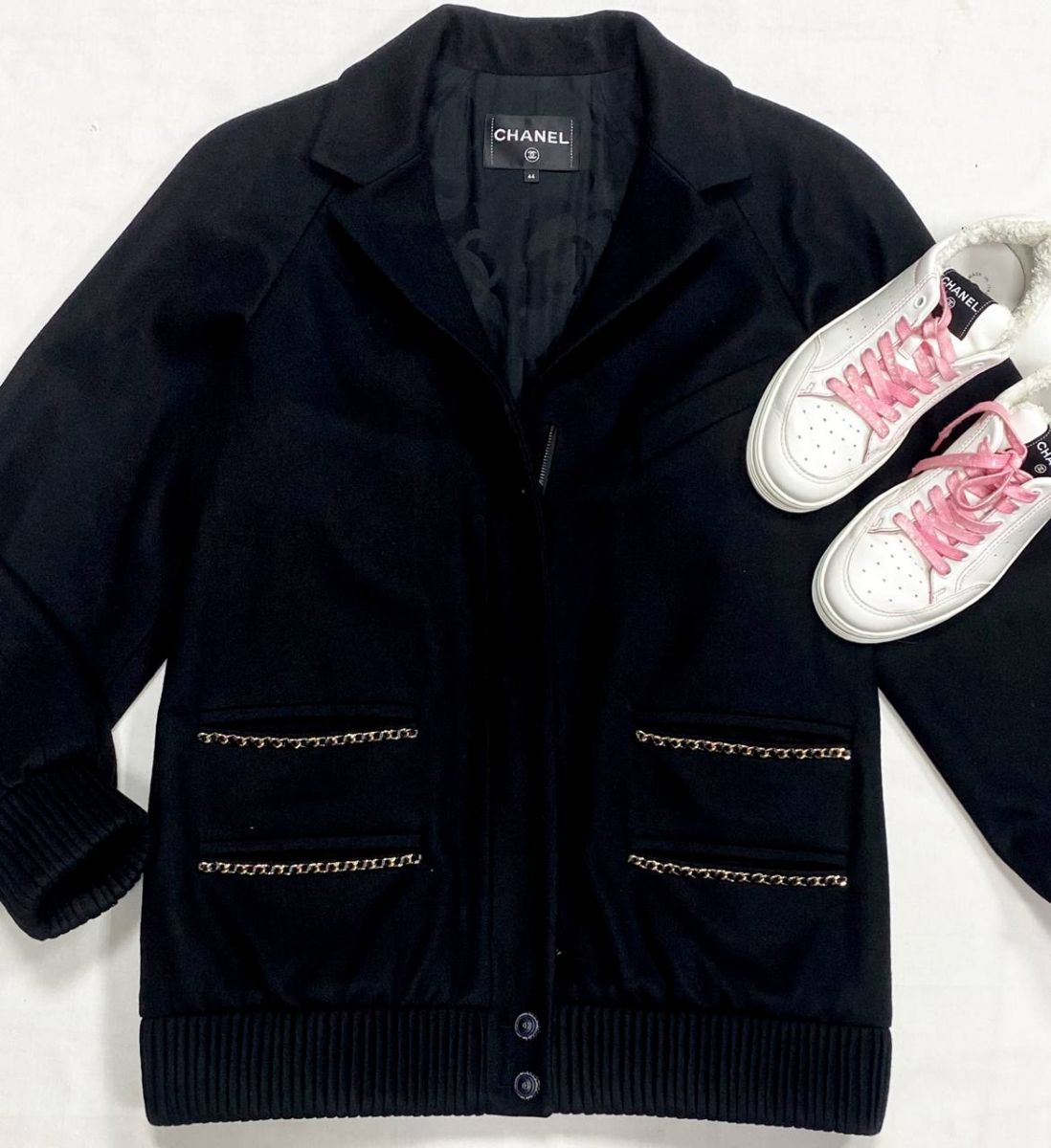 Бомбер Chanel размер 44 цена 313 100 руб
