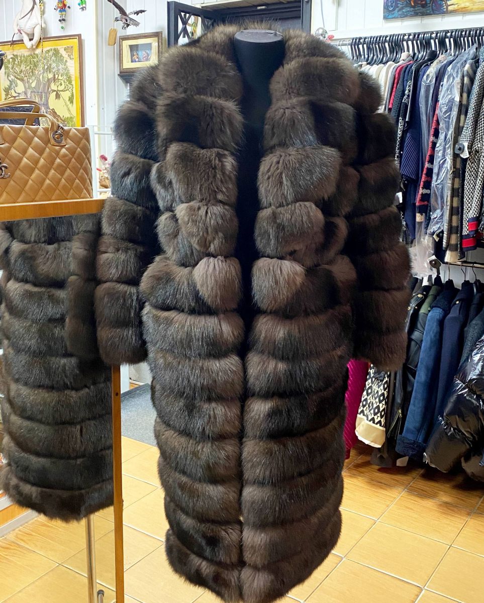 Шуба / трансформер/ / куница/ размер 44 цена 62 620 руб