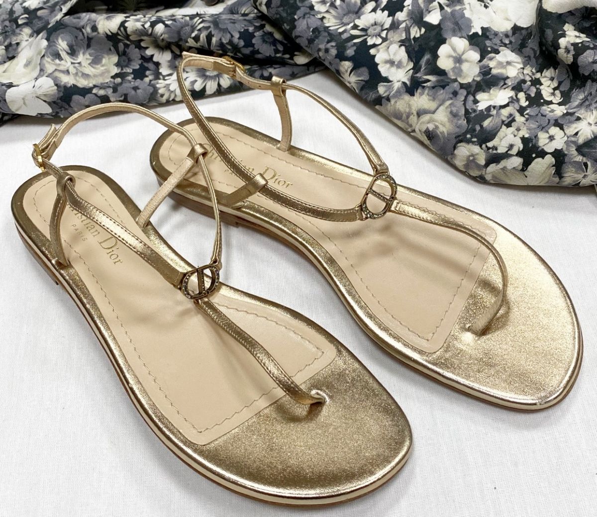 Босоножки Christian Dior размер 39.5 цена 15 655 руб