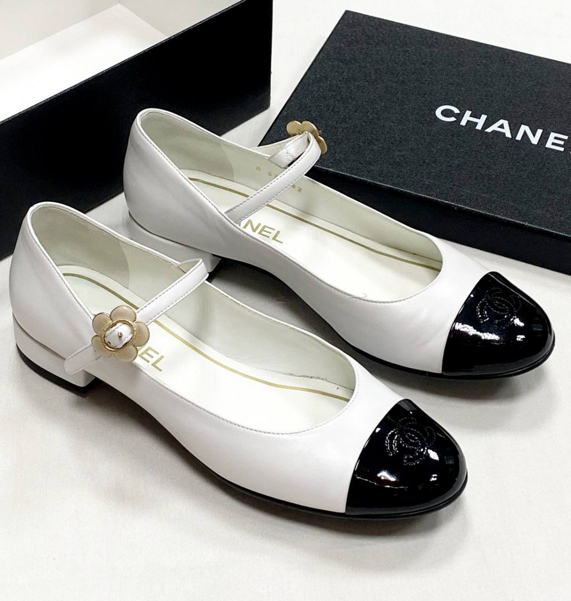 Балетки Chanel размер 39.5 цена 78 275 руб 