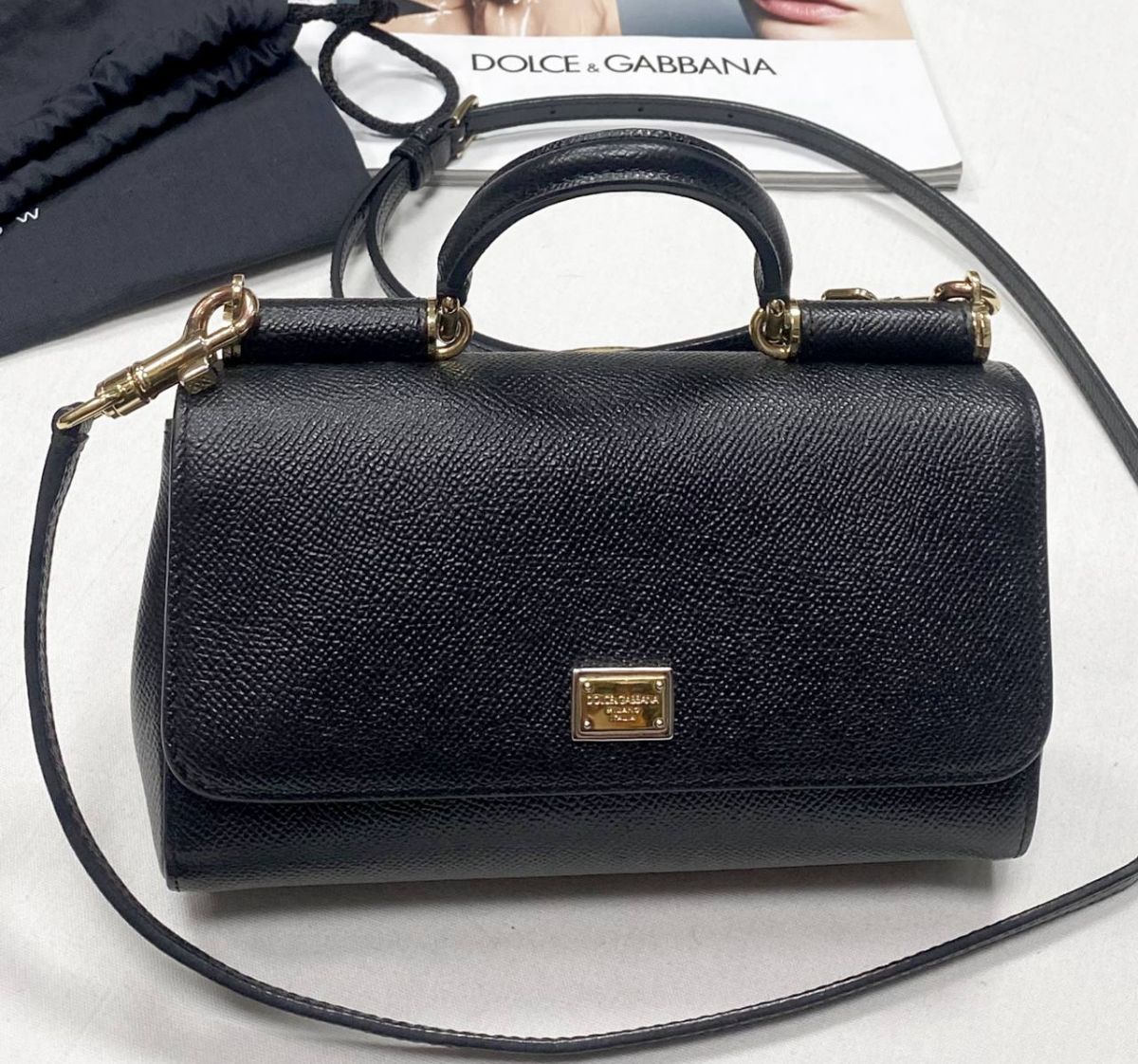 Сумочка Dolce Gabbana размер 18/12 цена 39 138 руб