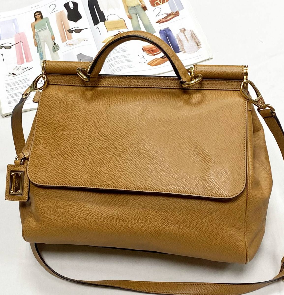 Сумка Dolce Gabbana размер 32/25 цена 46 965 руб 