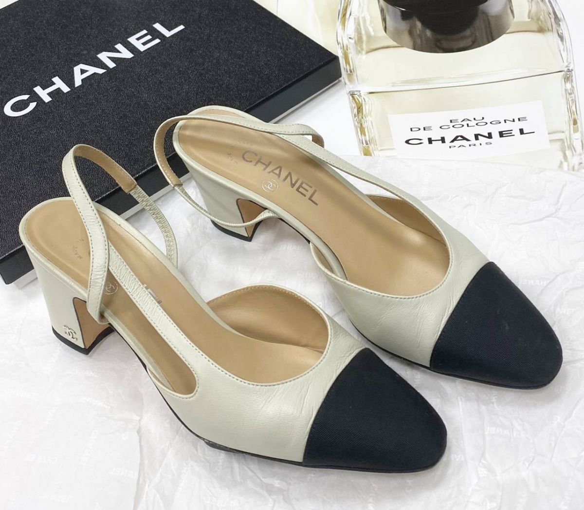 Босоножки Chanel размер 39 цена 62 620 руб