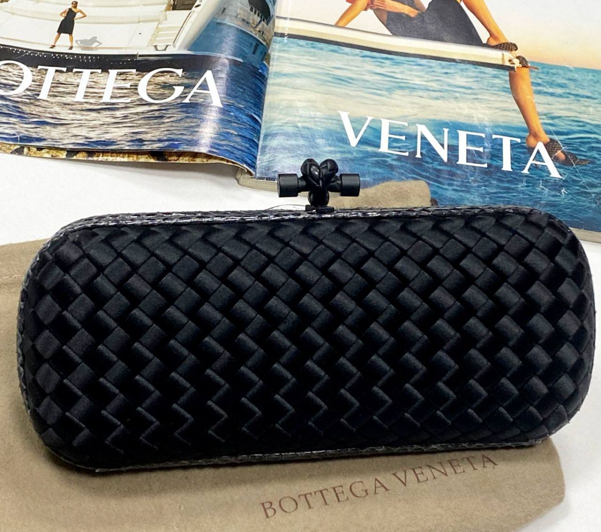 Клатч Bottega Veneta размер 23/10 цена 46 965 руб 
