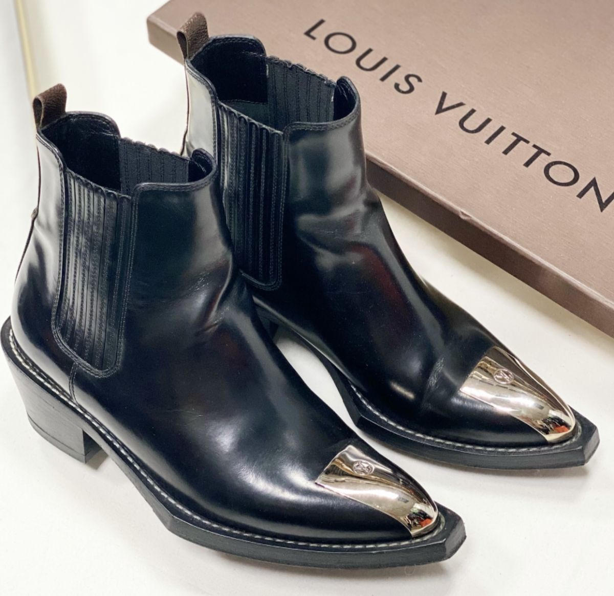 Ботинки Louis Vuitton размер 37 цена 23 078 руб 