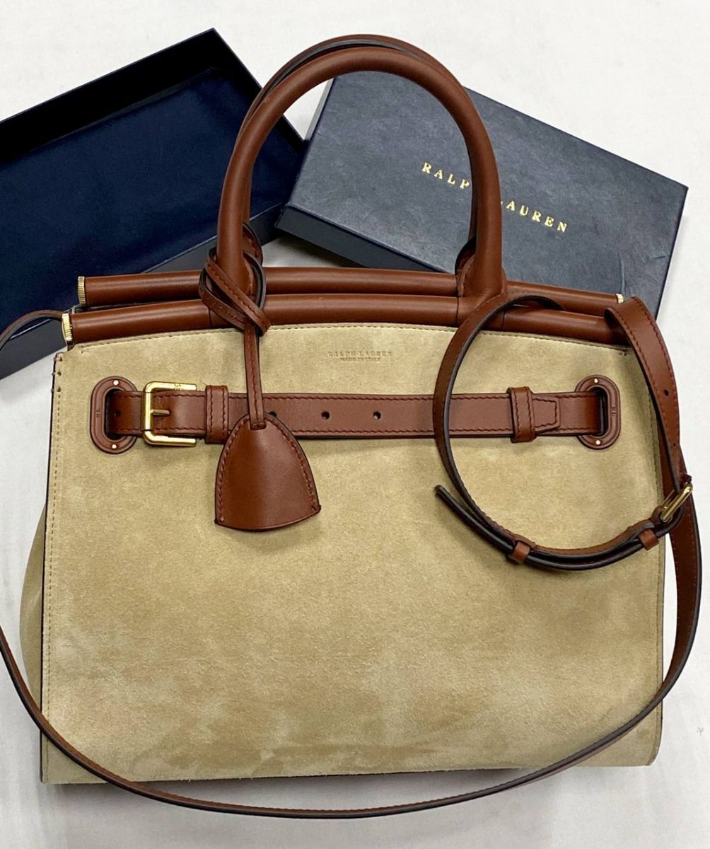 Сумка Ralph Lauren размер 30/22 цена 54 793 руб