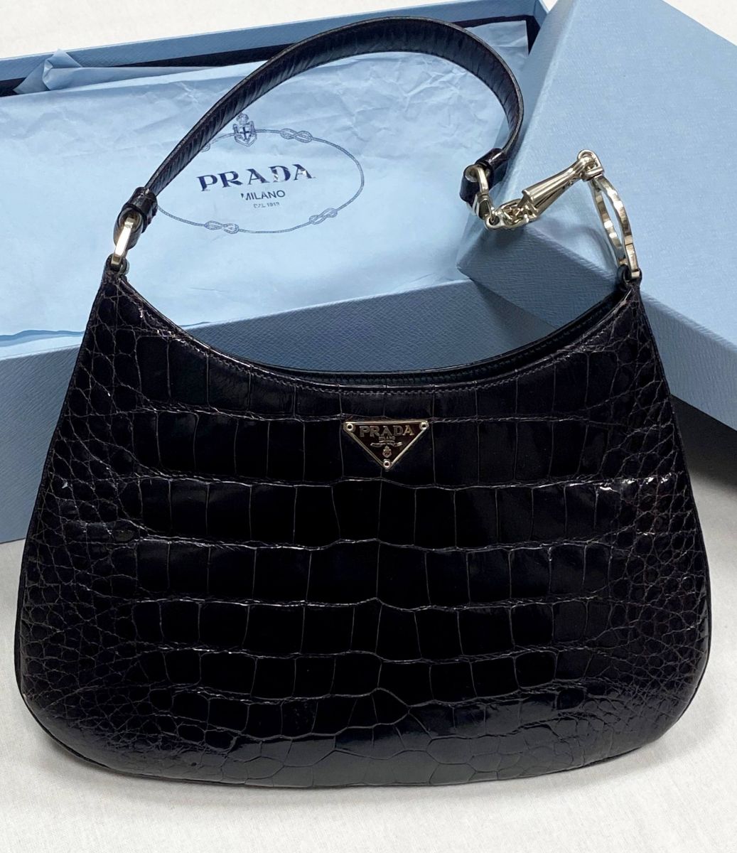 Сумочка / крокодил/ Prada размер 25/15 цена 156 550 руб
