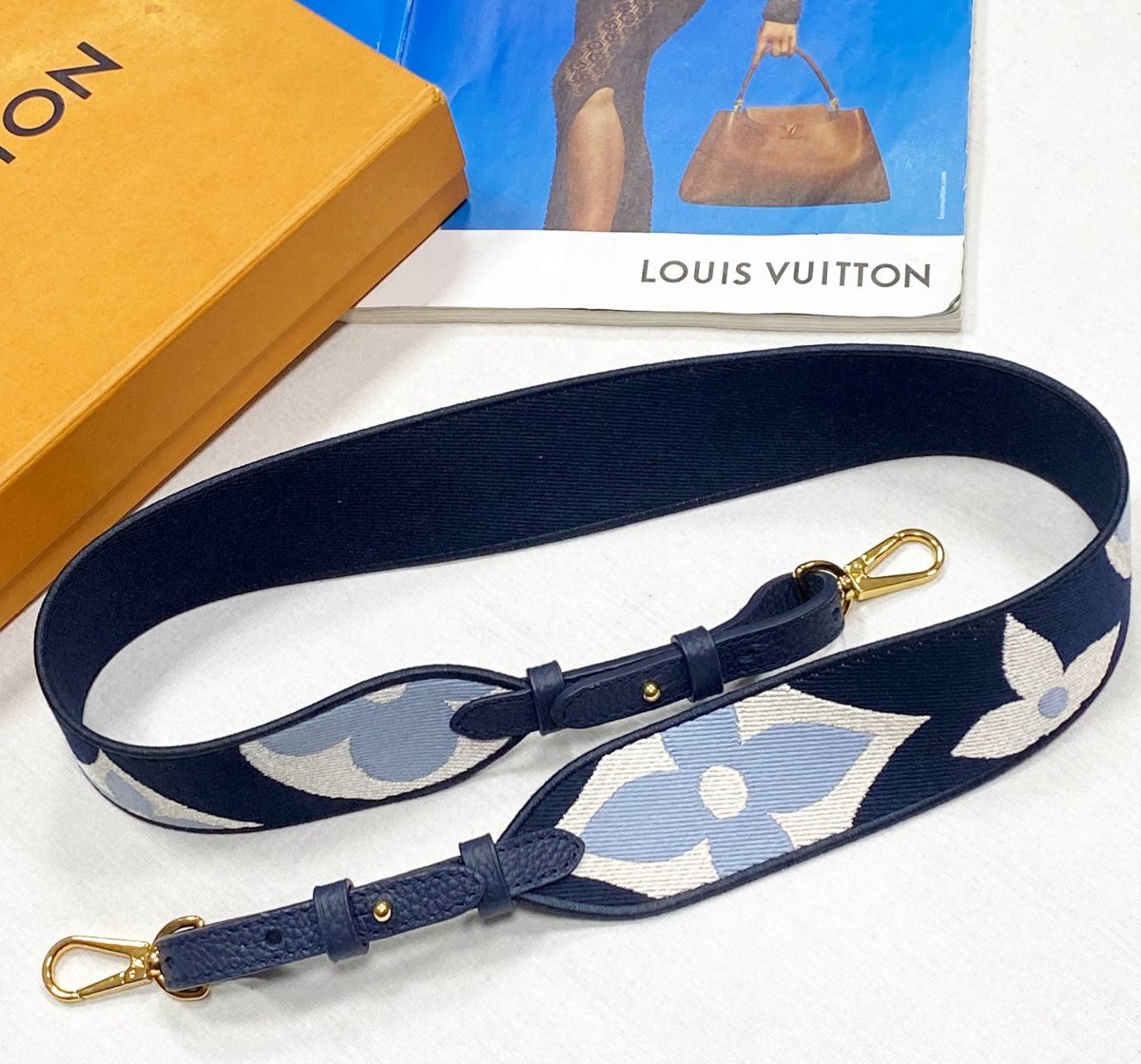 Ремень / для сумки / Louis Vuitton цена 31 310 руб