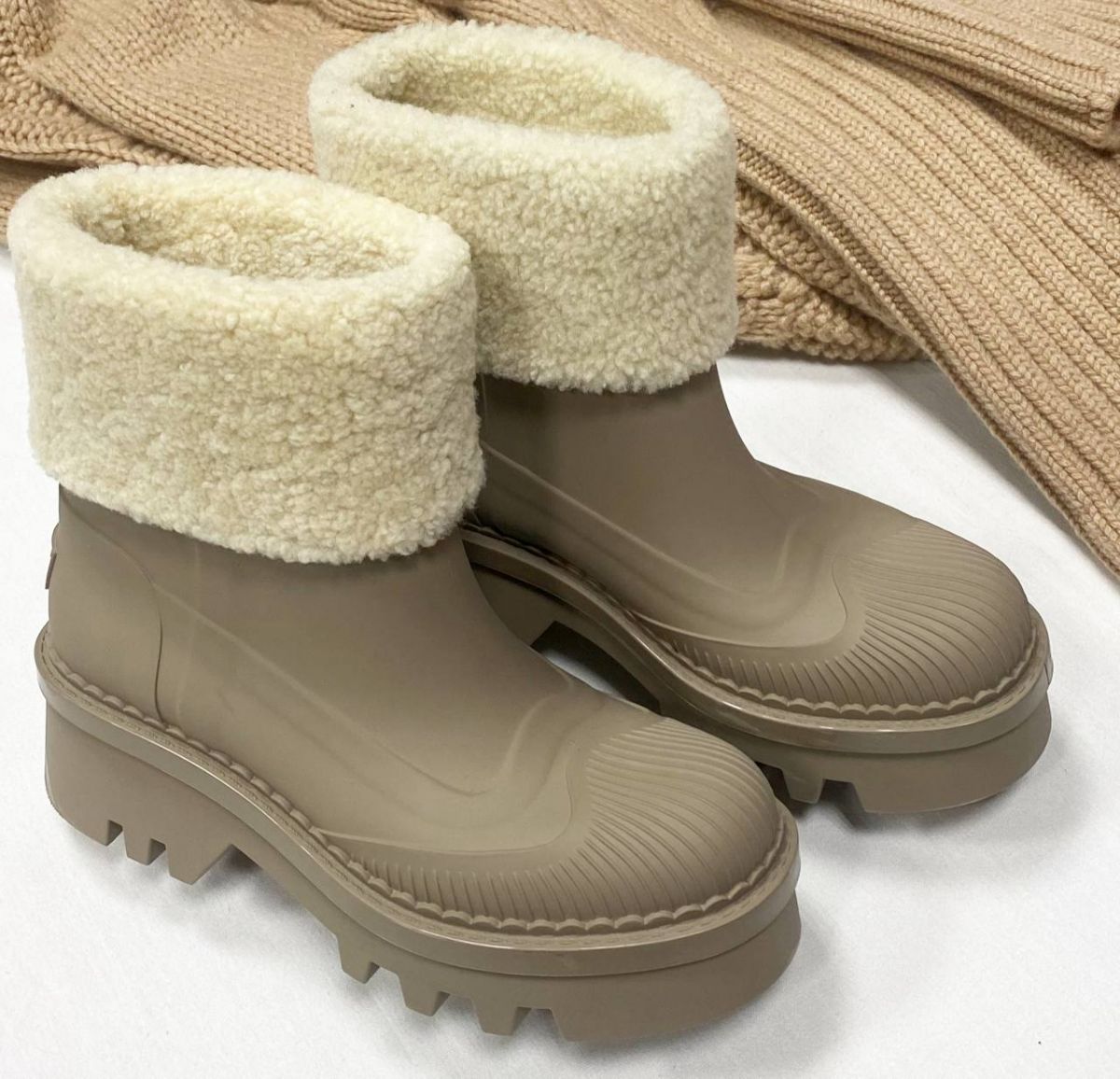 Ботинки / на меху / Chloè размер 38 цена 23 483 руб