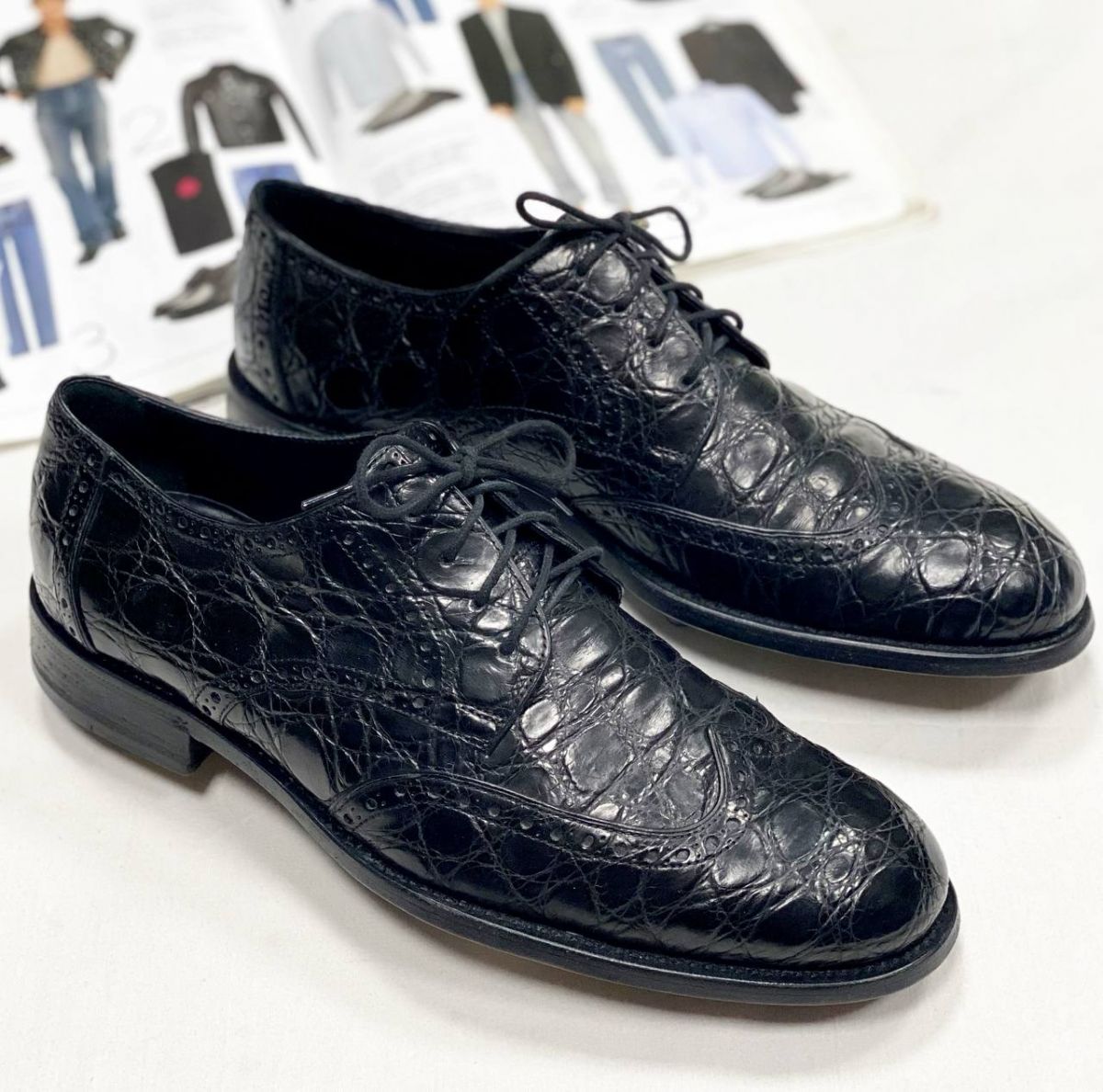 #mechtamen Ботинки/ крокодил/ Giorgio Armani размер 42.5 цена 39 103 руб
