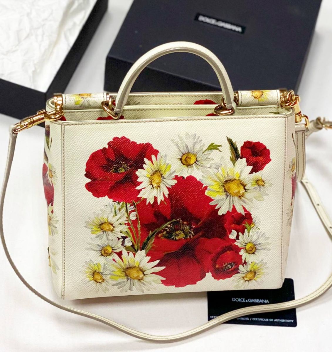 Сумка Dolce Gabbana размер 20/17 цена 46 965 руб 