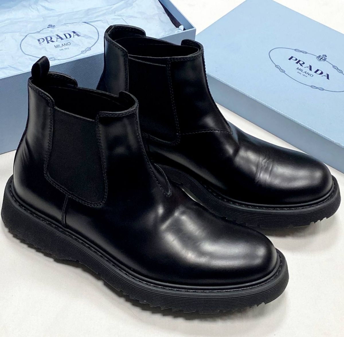 #mechtamen Ботинки Prada размер 42 цена 23 483 руб