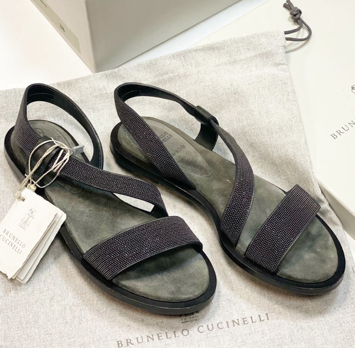 Босоножки Brunello Cucinelli размер 36.5 цена 30 770 руб / новые / 