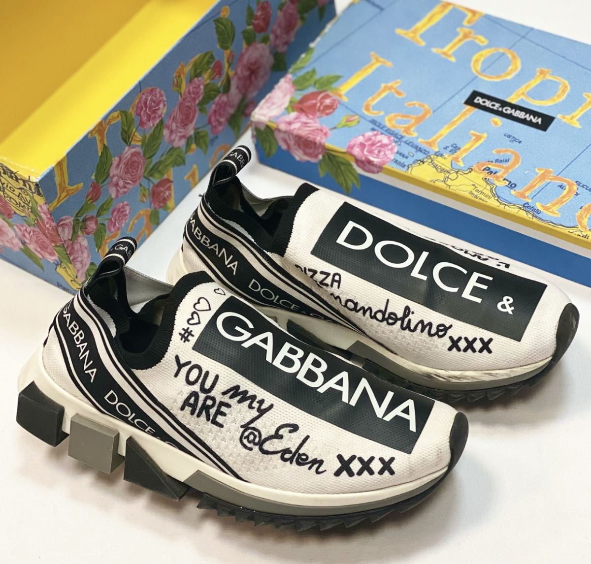Кеды Dolce Gabbana размер 38 цена 15 385 руб 