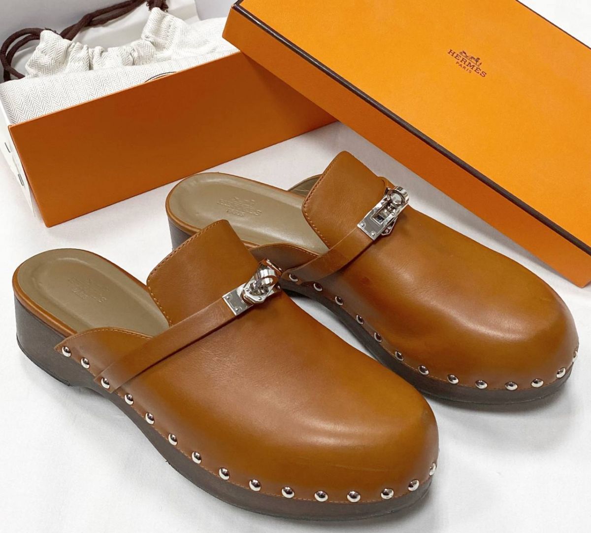 Сабо Hermès размер 40 цена 31 310 руб 