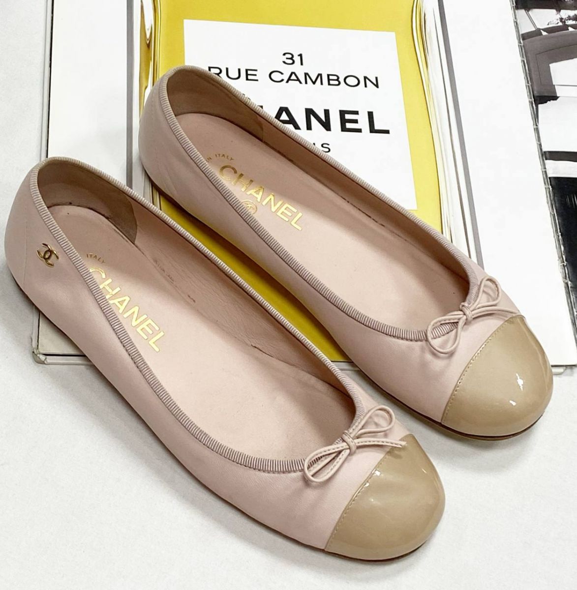 Балетки Chanel размер 38.5 цена 23 483 руб