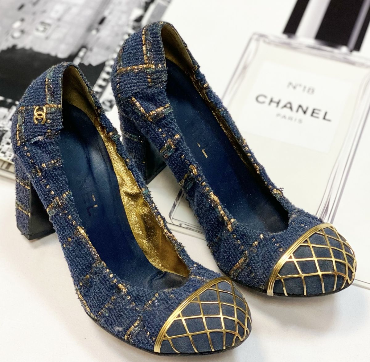 Туфли Chanel размер 37.5 цена 15 385 руб 