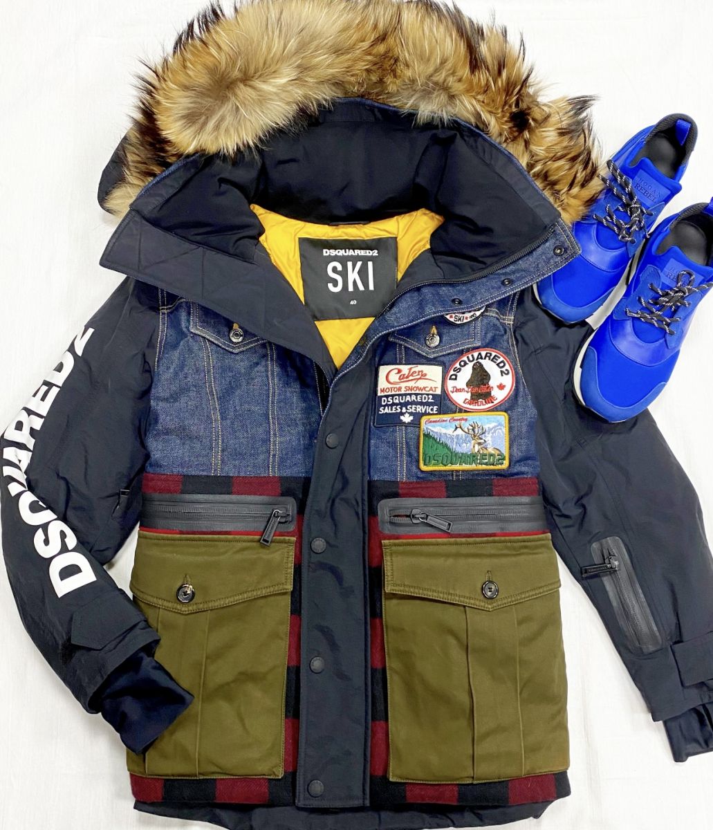 Куртка Dsquared размер 40  цена 39 138 руб
