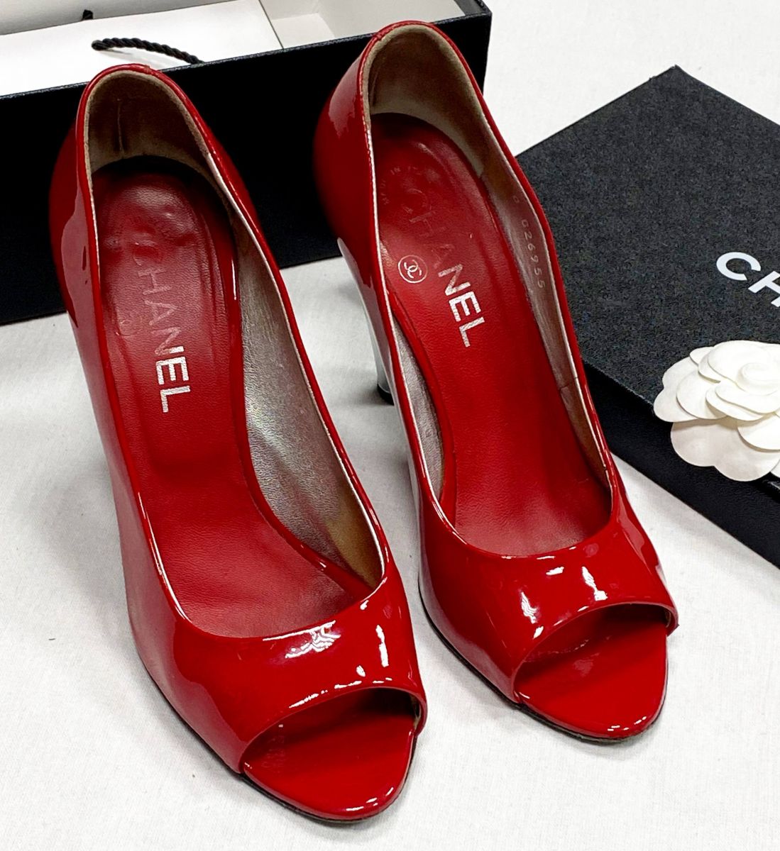 Туфли Chanel размер 37.5 цена 7 828 руб
