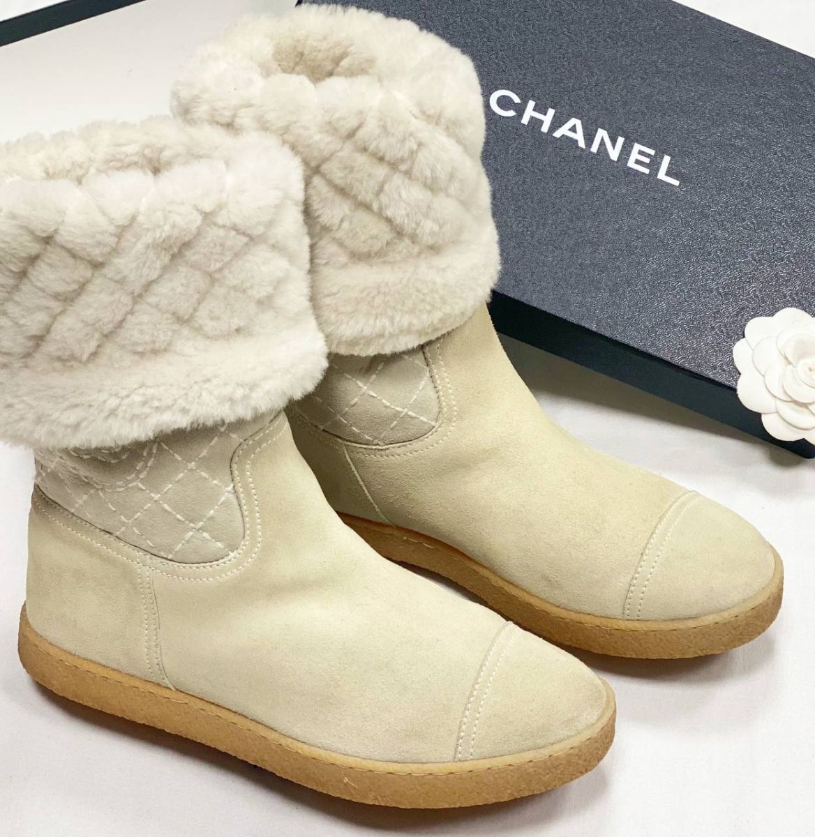 Сапоги / зимние / Chanel размер 38 цена 18 463 руб