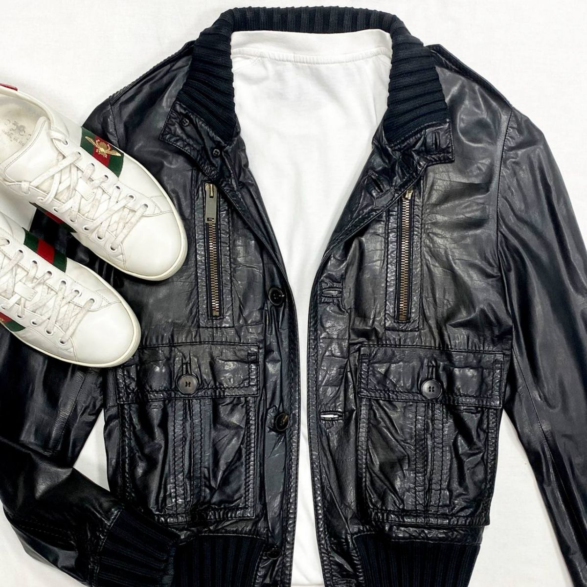 #mechtamen Куртка / кожа/ Gucci размер 48 цена 39 138 руб
Кеды Gucci размер 43 цена 15 655 руб