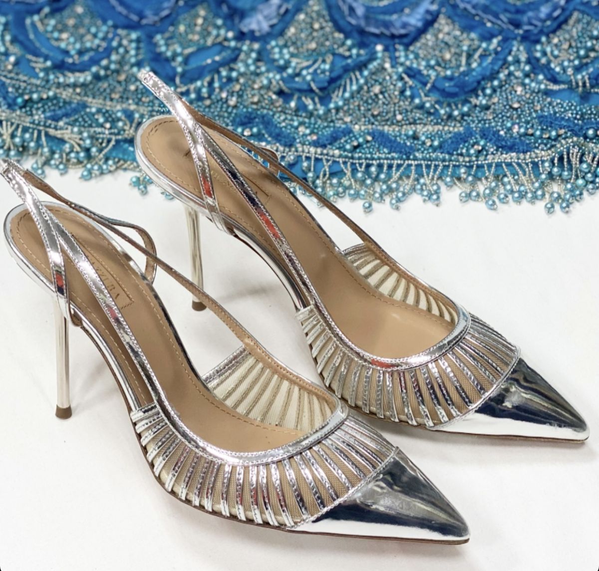Босоножки Aquazzura размер 39 цена 23 078 руб 