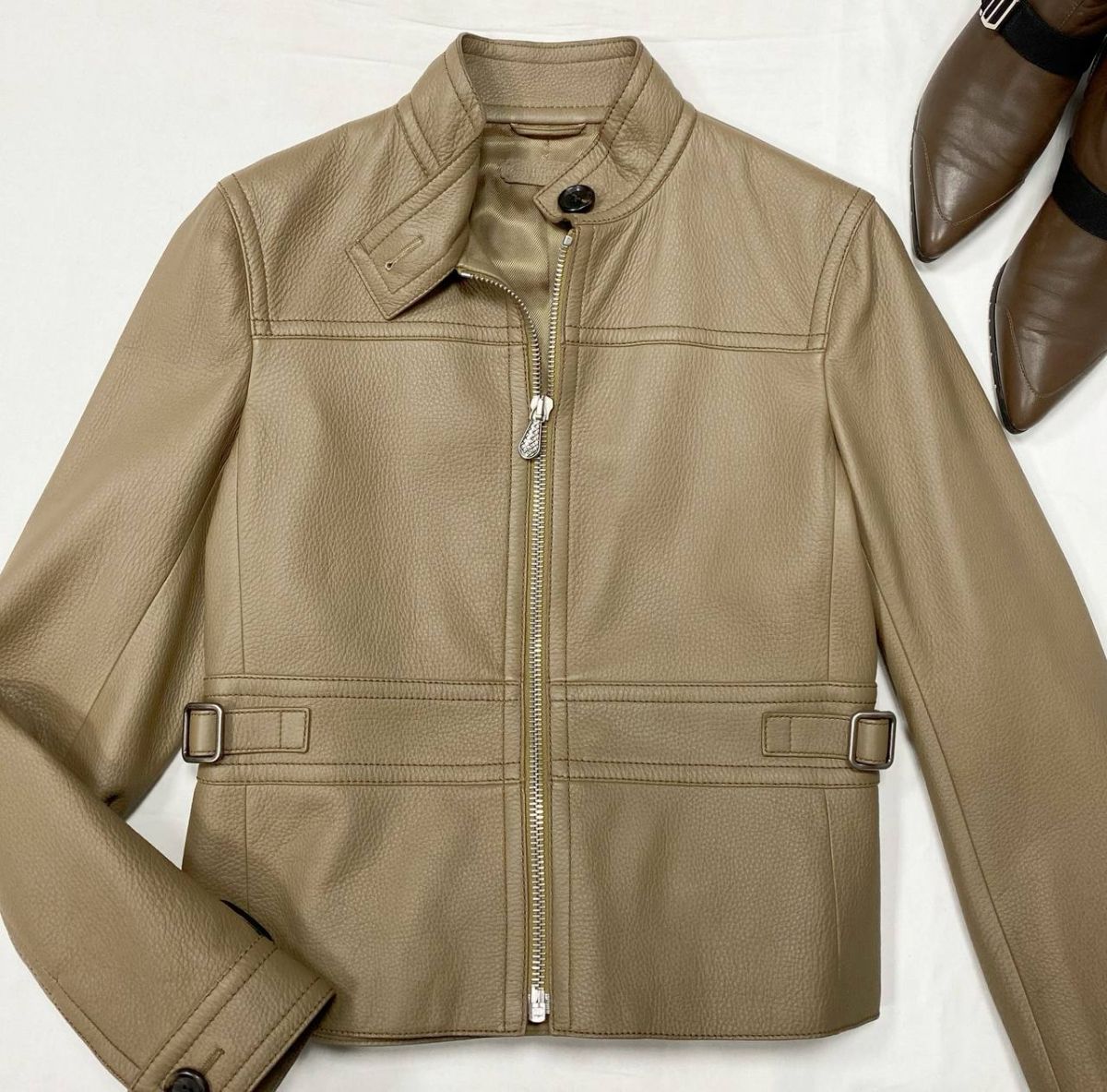 Куртка / кожа / Bottega Veneta размер 44 цена 31 310 руб 