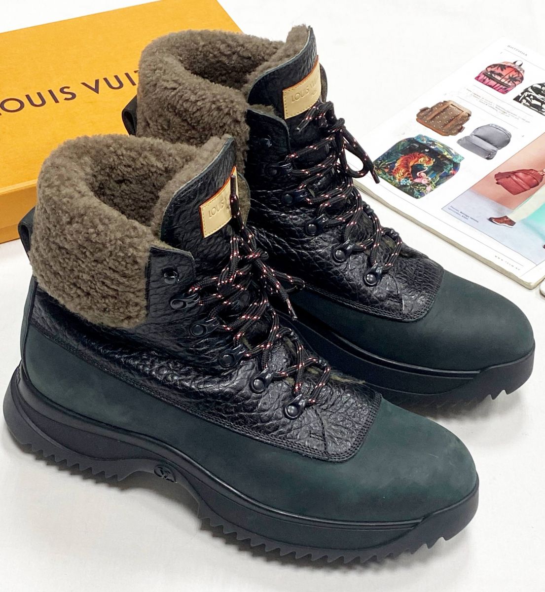 #mechtamen Ботинки /меху/ Louis Vuitton размер 44  цена 39 138 руб
