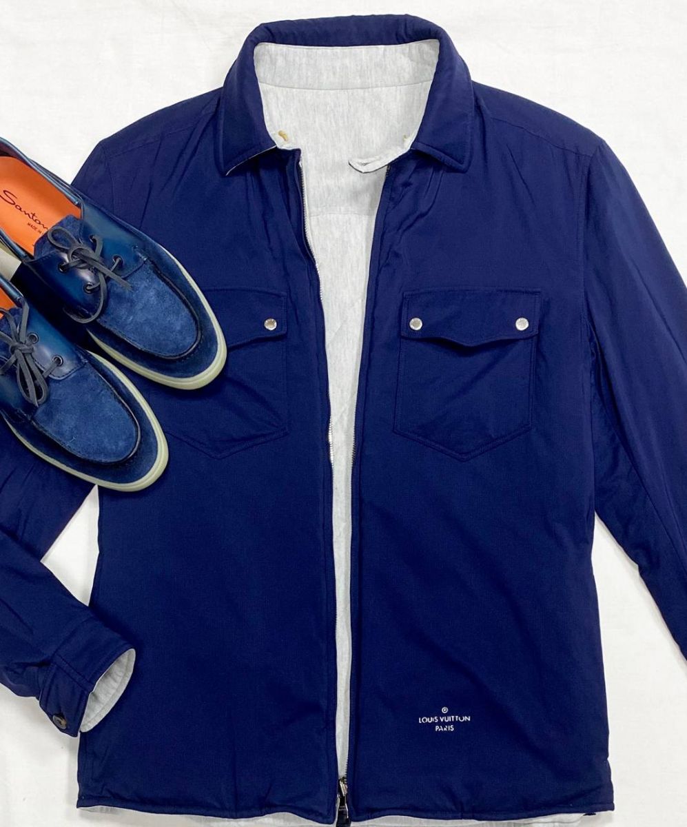 #mechtamen Куртка / двухсторонняя/ Louis Vuitton размер 48 цена 46 965 рубЛоферы Santoni размер 43 цена 23 483 руб