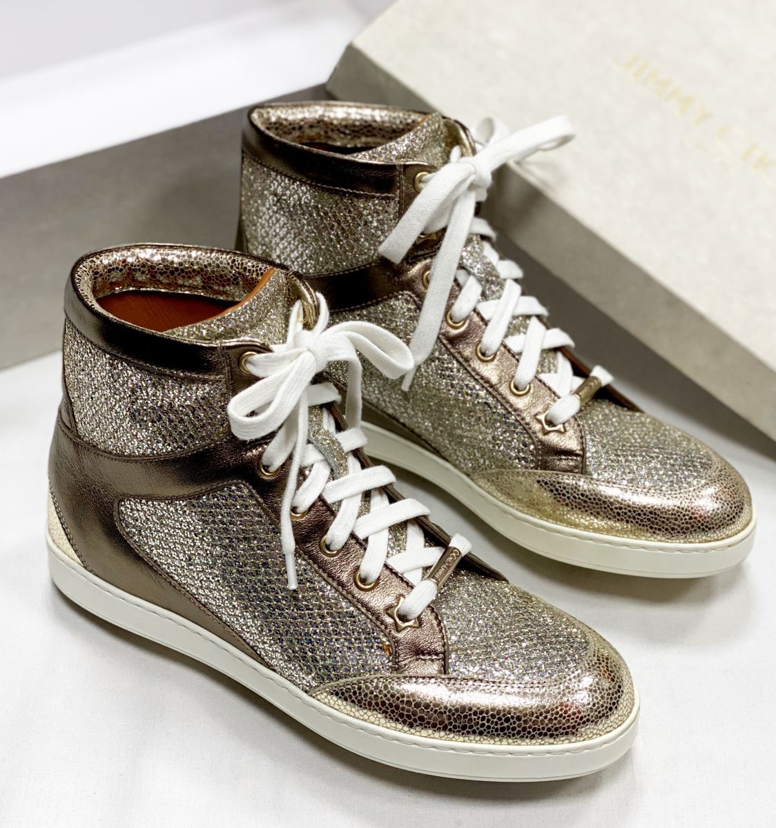 Кеды Jimmy Choo размер 36.5 цена 15 655 руб