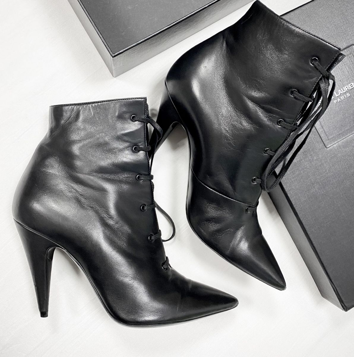 Ботильоны Saint Laurent размер 38.5 цена 23 483 руб
