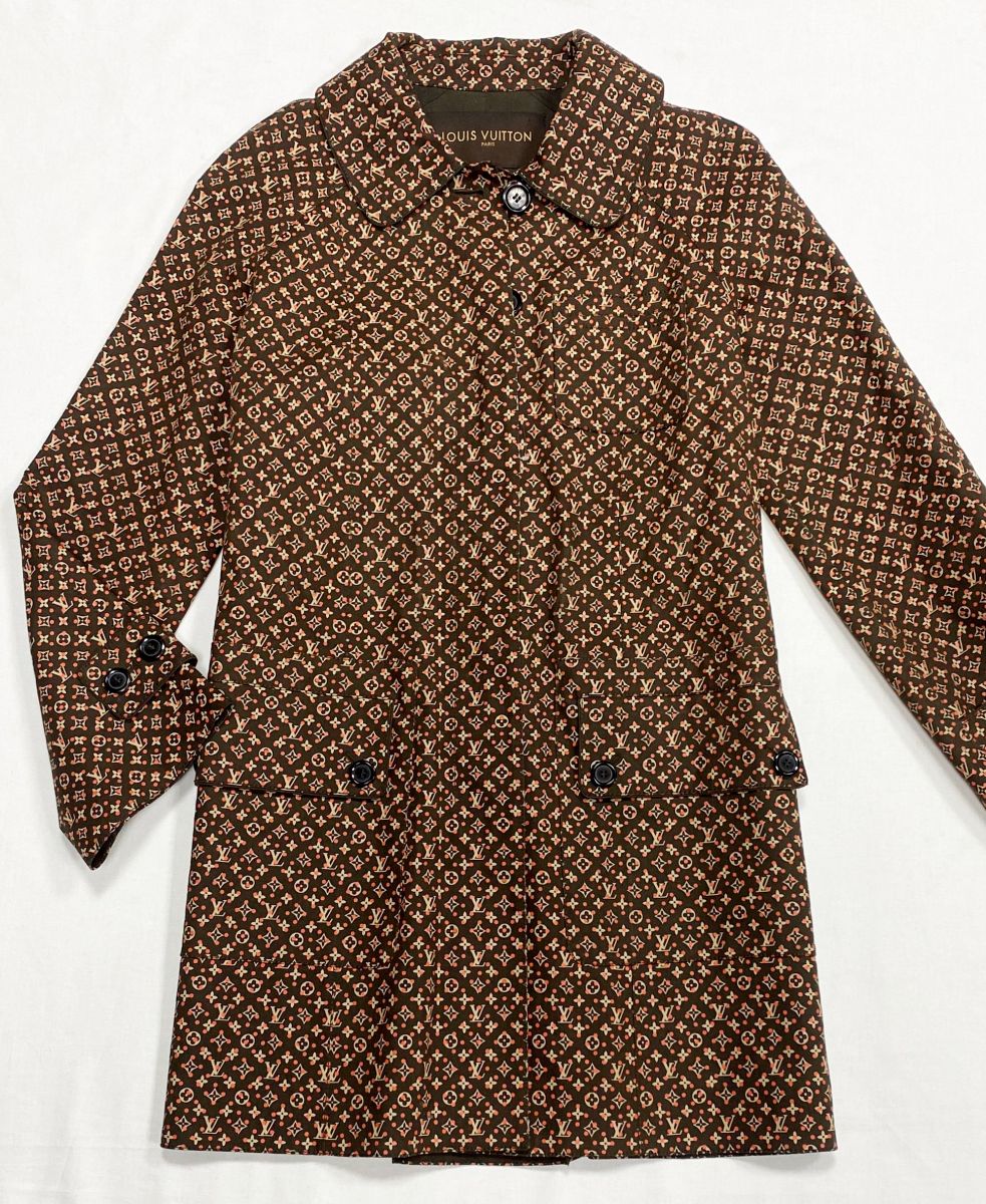 Плащ Louis Vuitton размер 38 цена 109 585 рубБотинки Loro Piana размер 37 цена 39 138 рубСумка Celine