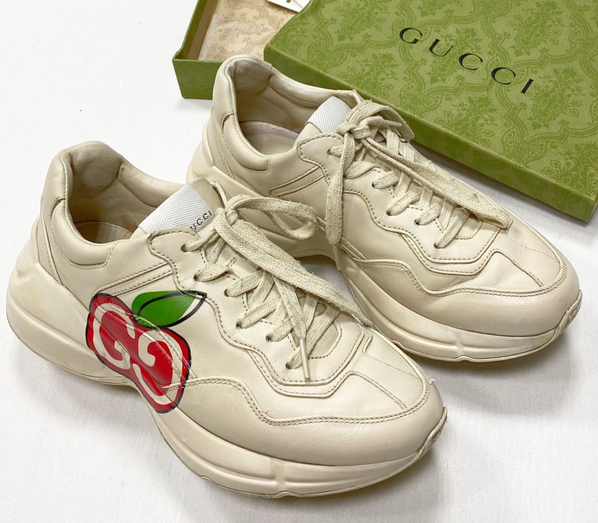 Кроссовки Gucci размер 38.5 цена 23 483 руб