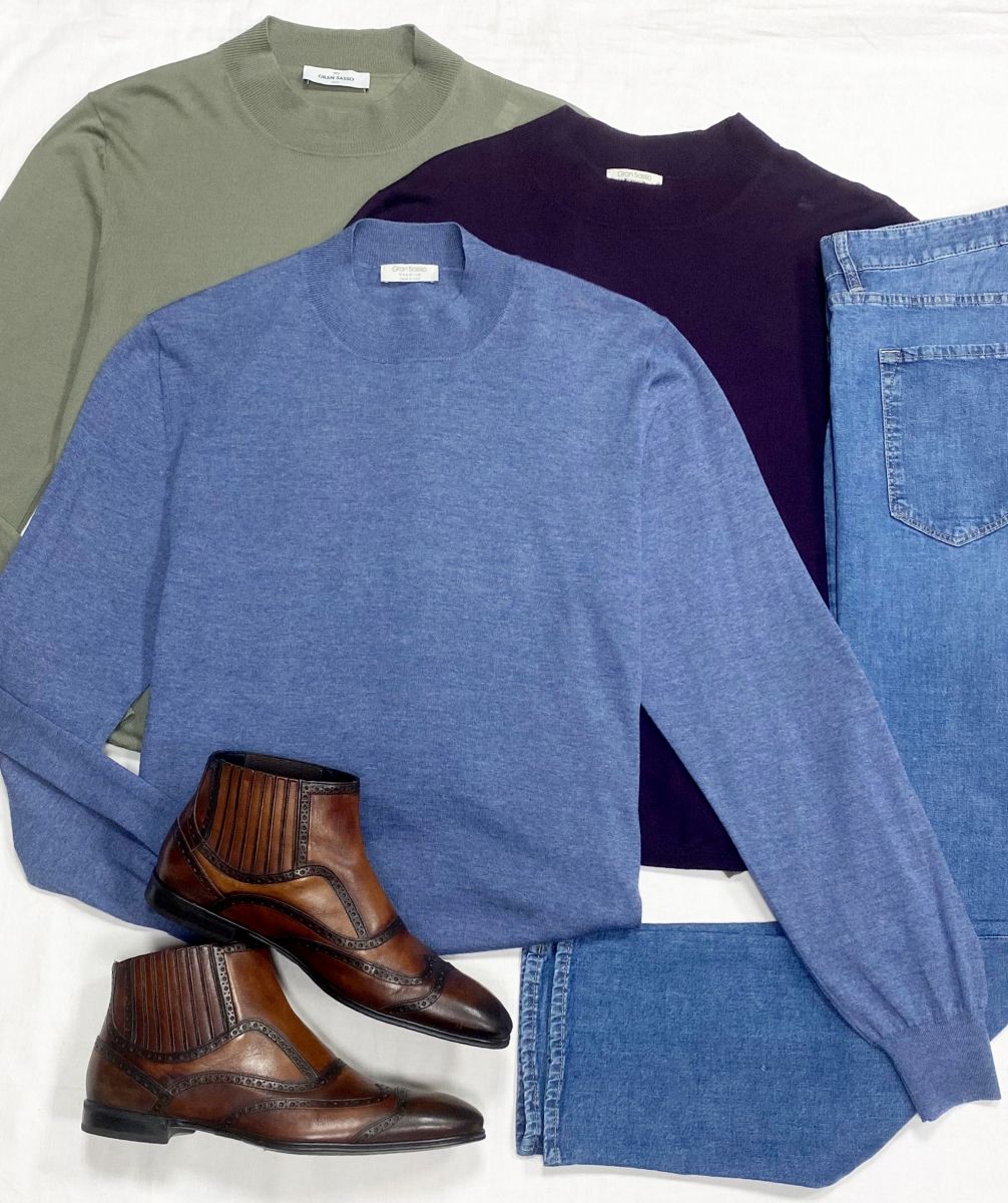 #mechtamen Кофты Gran Sasso размер 54 цена по 7 828 рубДжинсы Boss размер цена 4 697 рубБотинки Dolce Gabbana размер 42 цена 15 655 руб